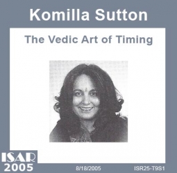 The Vedic Art of Timing